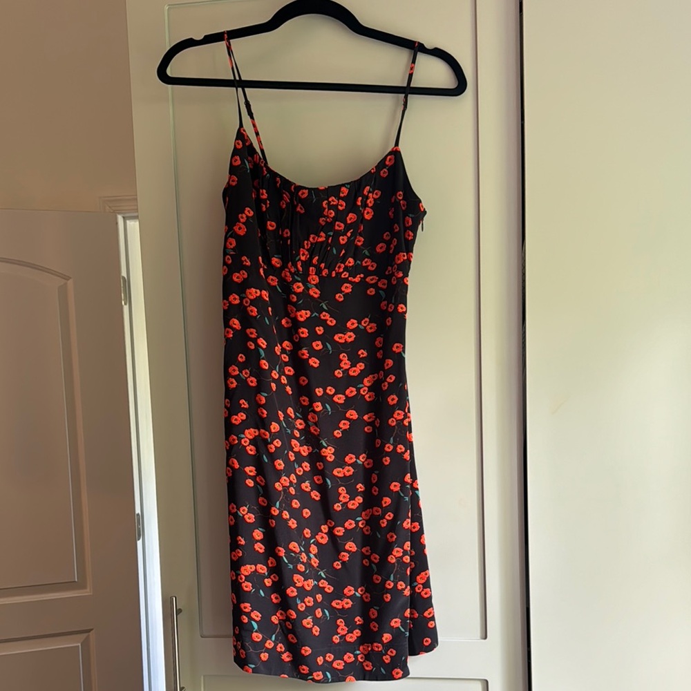 Staud Poppy Floral Dress
